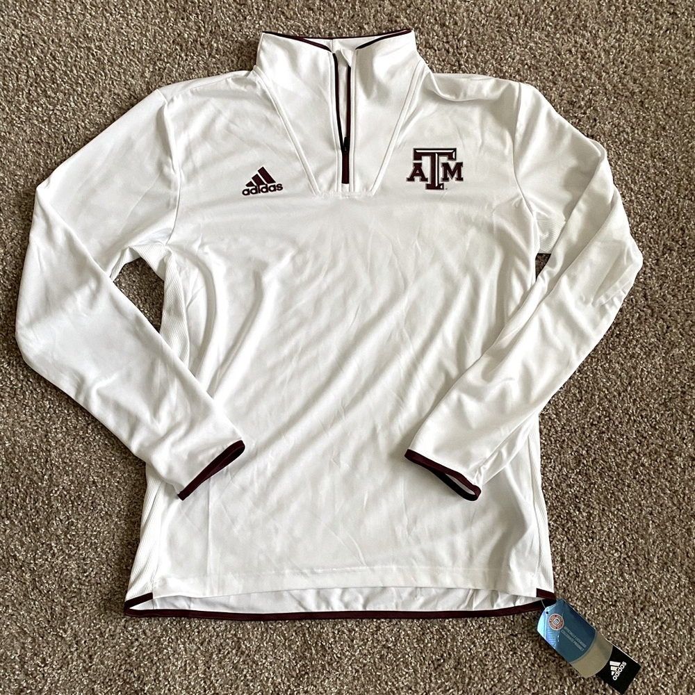 Texas A&M Aggies Adidas quarter zip